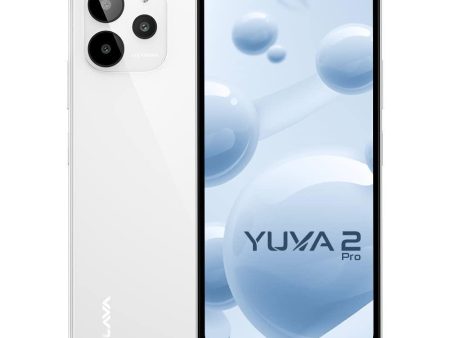 (Refurbished) Lava Yuva 2 Pro (Glass White, 4GB RAM, 64GB Storage) Supply