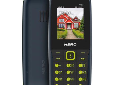 (Refurbished) Lava Hero Glow with Sleek and Stylish Design, 10 Regional Languages Input Support, Auto Call Recording, Wireless FM with Recording and 32 GB Expandable Storage (Blue Green) Supply