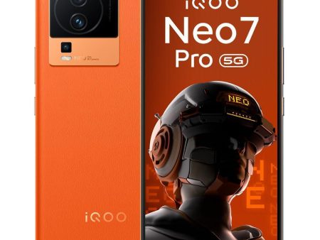 (Refurbished) iQOO Neo 7 Pro 5G (Fearless Flame, 8Gb Ram, 128Gb Storage) | Snapdragon 8+ Gen 1 | Independent Gaming Chip | Flagship 50Mp Ois Camera | Premium Leather Design, Orange Discount