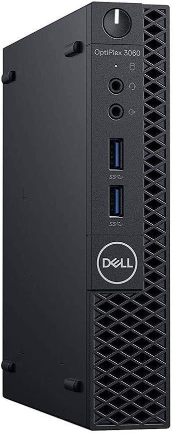 (Refurbished) Dell OPTIPLEX 3060 Tiny Desktop (Intel Core i3 8th gen, 16 GB RAM, 480gb SSD, Windows 11 (Upgraded), MS Office  Intel HD Graphics , USB 3.0, Ethernet,VGA), Black Cheap