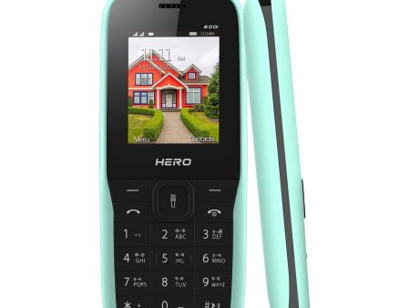 (Refurbished) Lava Hero 600i (Mint Green) with Sleek and Stylish Design, 10 Regional Languages Input Sup Supply