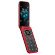 Nokia 2660 Flip 4G Volte keypad Phone with Dual SIM, Dual Screen, inbuilt MP3 Player & Wireless FM Radio | Red Cheap