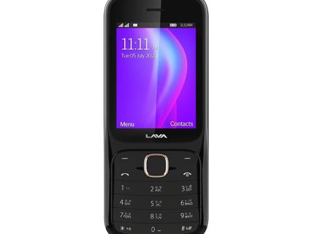 (Refurbished) Lava Gem Power (Black Gold) - Dual sim Keypad Mobile with 2.8   Big Screen, Smart AI Battery and Auto Call Recording Supply