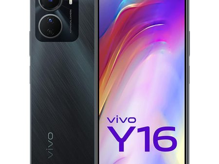 vivo Y16 (Stellar Black, 3GB RAM, 64GB Storage) with No Cost EMI Additional Exchange Offers on Sale