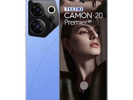 TECNO Camon 20 Premier 5G (Serenity Blue, 8GB RAM,512GB Storage)|8GB Expandable RAM| Industry 1st 50MP RGBW-Pro Camera| Segment 1st 108MP Ultra-Wide Macro Lens |6.67  120Hz, 10bit AMOLED in-Display Cheap