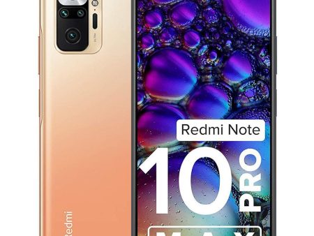 Xiaomi Redmi Note 10 Pro Max (Vintage Bronze, 6GB RAM, 128GB Storage) - Refurbished on Sale