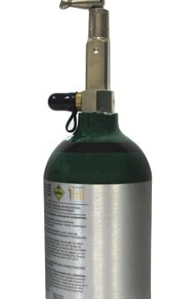 DeVilbiss Healthcare 870 Post Valve Oxygen Cylinder, ML6 Cylinder on Sale