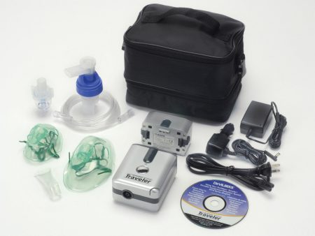 DeVilbiss Healthcare Traveler Portable Compressor Nebulizer System without Battery Hot on Sale