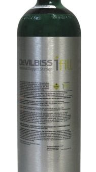 DeVilbiss Healthcare 870 Post Valve Oxygen Cylinder, D Cylinder For Cheap