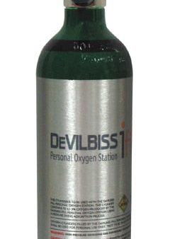 DeVilbiss Healthcare 870 Post Valve Oxygen Cylinder, M6 Cylinder For Sale