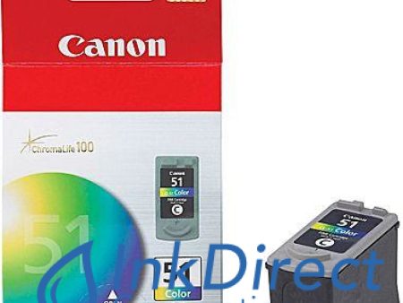 Genuine Canon 0618B002AA  CL-51 High Yield Ink Jet Cartridge Color Online