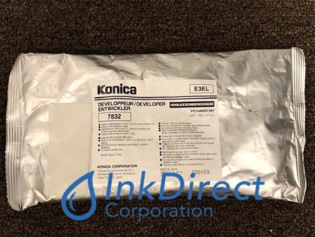 Genuine Konica Minolta 950487 950-487 E3EL 7832 Developer Black Cheap