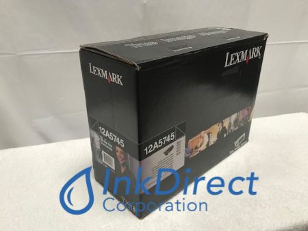 Genuine Lexmark 12A5745 ( 12A5845 ) Print Cartridge Black T610 T610N T612 T614 T614N T614N T614NL T616 T616N Sale