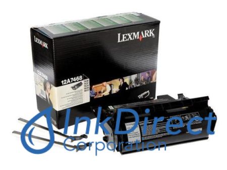 Genuine Lexmark 12A7468   Return Program  Print Cartridge Black Discount