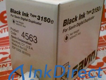 Genuine Savin 4563 - L  Type 3150E Ink Jet Cartridge Black Online Hot Sale