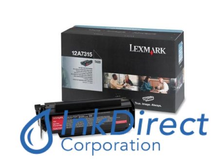 Genuine Lexmark 12A7315 Print Cartridge Black Discount