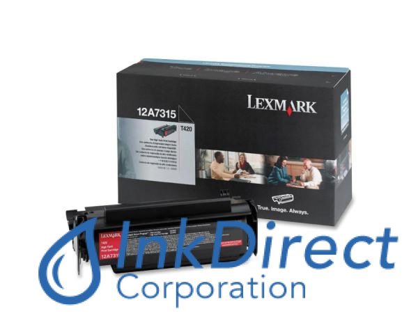 Genuine Lexmark 12A7315 Print Cartridge Black Discount