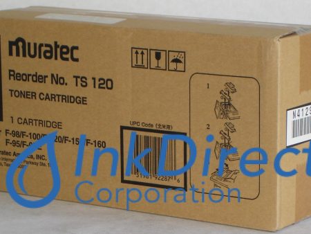 Genuine Muratec TS120 TS-120 Toner Black F100 F120 F150 F160 F95 F95E F98 For Sale