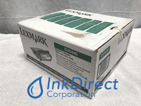 Genuine Lexmark 12A5845 ( 12A5745 )Return Program  Print Cartridge Black Optra T610 T610N T612 T612N T614 T614N T614NL T616 T616N Fashion